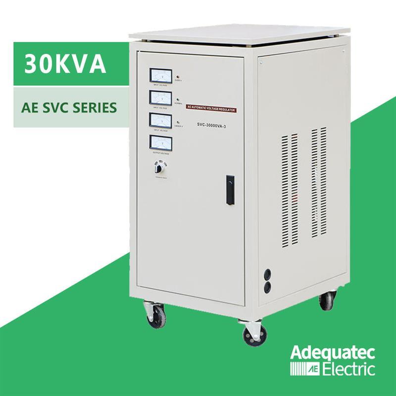 AE High Quality 30kVA Voltage Stabilizer 3 Phase Automatic voltage Regulator Stabilizer AC Voltage Stabilizer