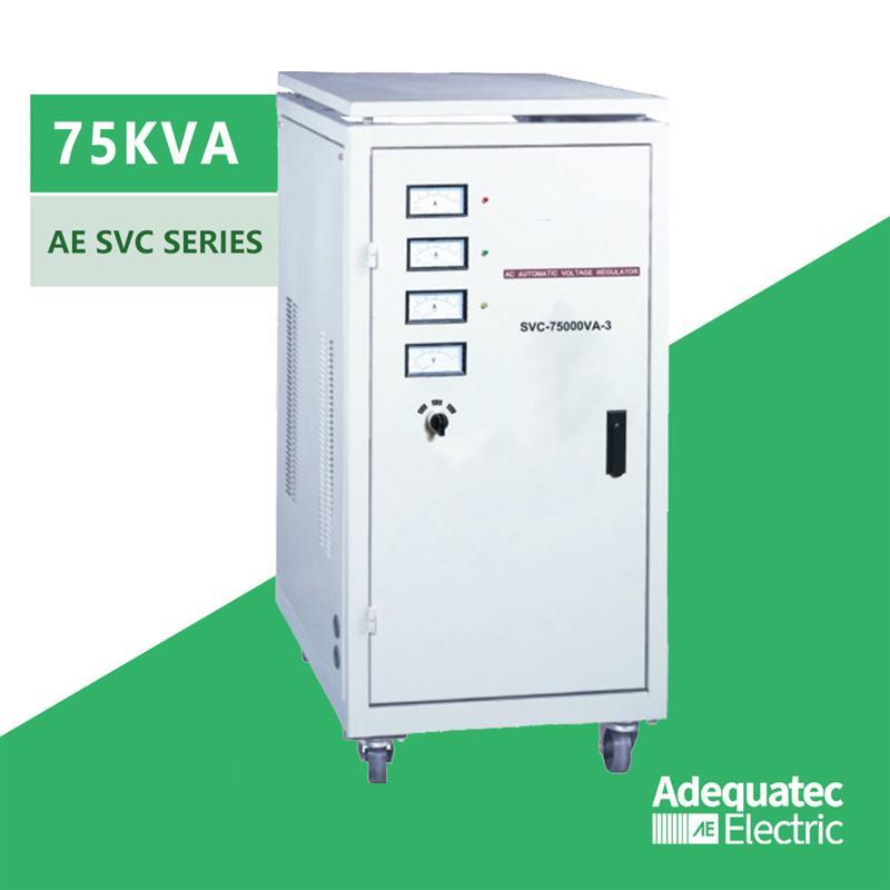 AE High Quality 75kVA Voltage Stabilizer 3 Phase Automatic voltage Regulator Stabilizer AC Voltage Stabilizer