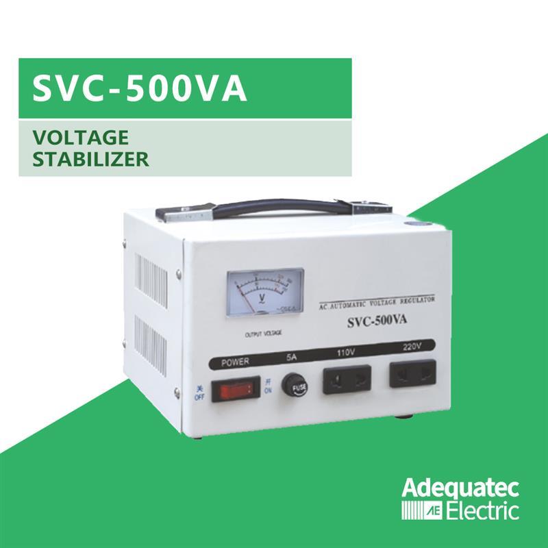 AE High Quality 220v0.5kva voltage regulator 220V home electricity voltage stabilizer 220v 230v 240v 50hz 60hz