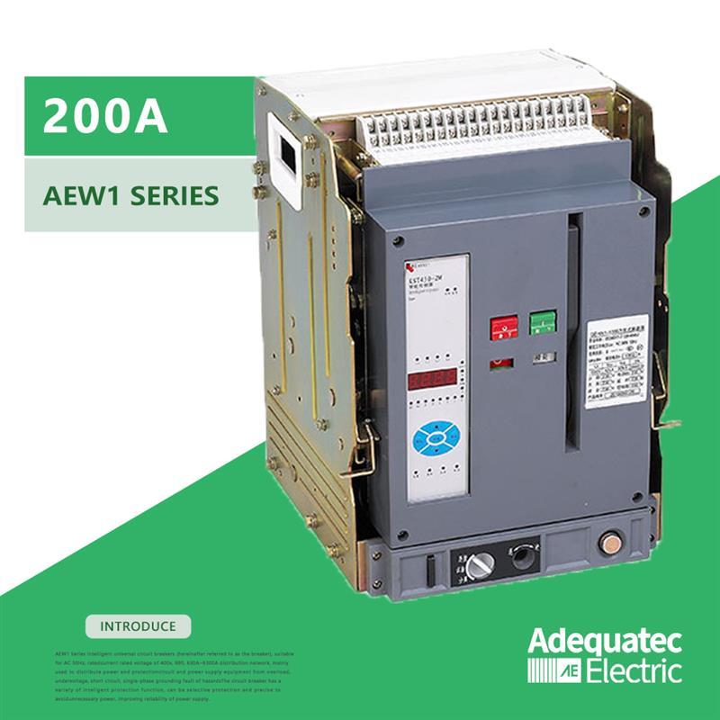 AE DW50 Series High-Quality 3P 4P acb AC 400V 690V 200A Air Circuit Breaker Drawer-type Air Circuit Breaker