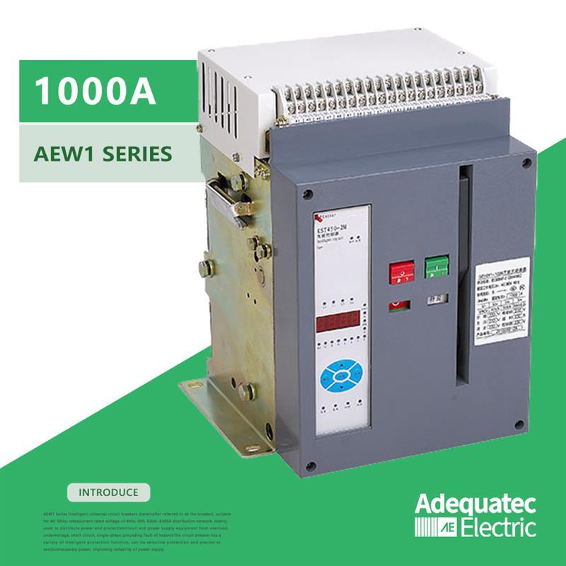 AE DW50 Series High-Quality 3P 4P acb AC 400V 690V 1000A Air Circuit Breaker Fixed-type Air Circuit Breaker
