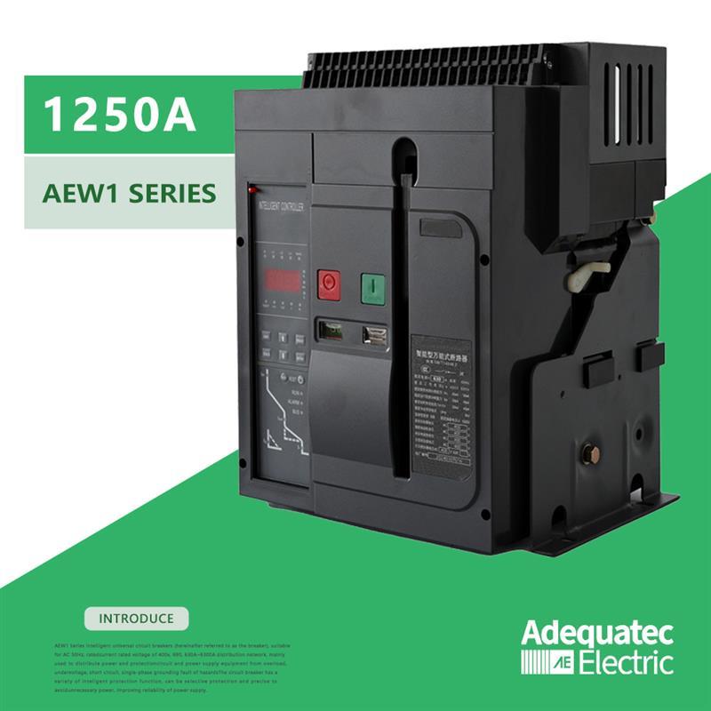 AE DW450 Series High-Quality 3P 4P acb AC 400V 690V 1250A Air Circuit Breaker Fixed-type Air Circuit Breaker
