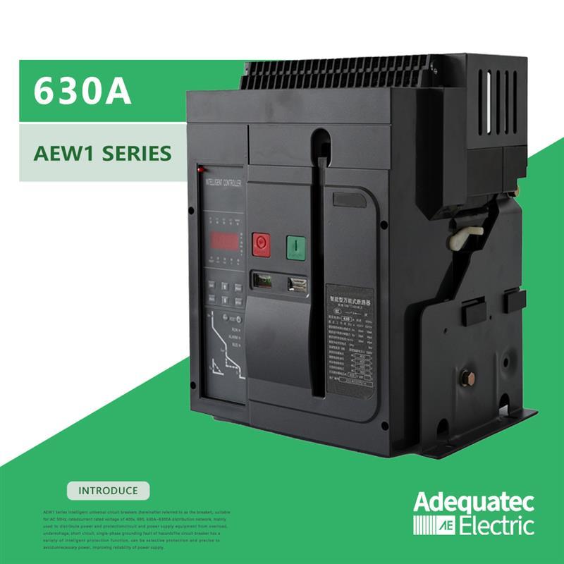 AE DW450 Series High-Quality 3P 4P acb AC 400V 690V 630A Air Circuit Breaker Fixed-type Air Circuit Breaker