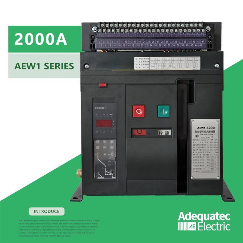 AE DW45 3200 Series High-Quality 3P 4P acb AC 400V 690V 2000A Air Circuit Breaker Fixed-type Air Circuit Breaker